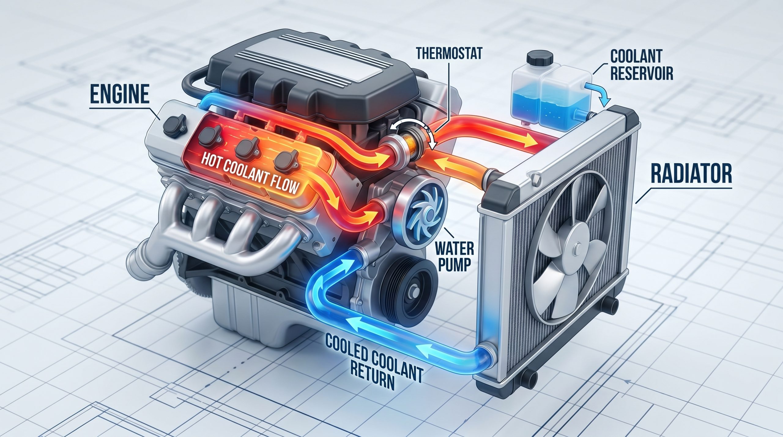 Why Cars Overheat in Summer in Pakistan (Causes & Prevention Tips) What Does Car Coolant Actually Do 1 scaled