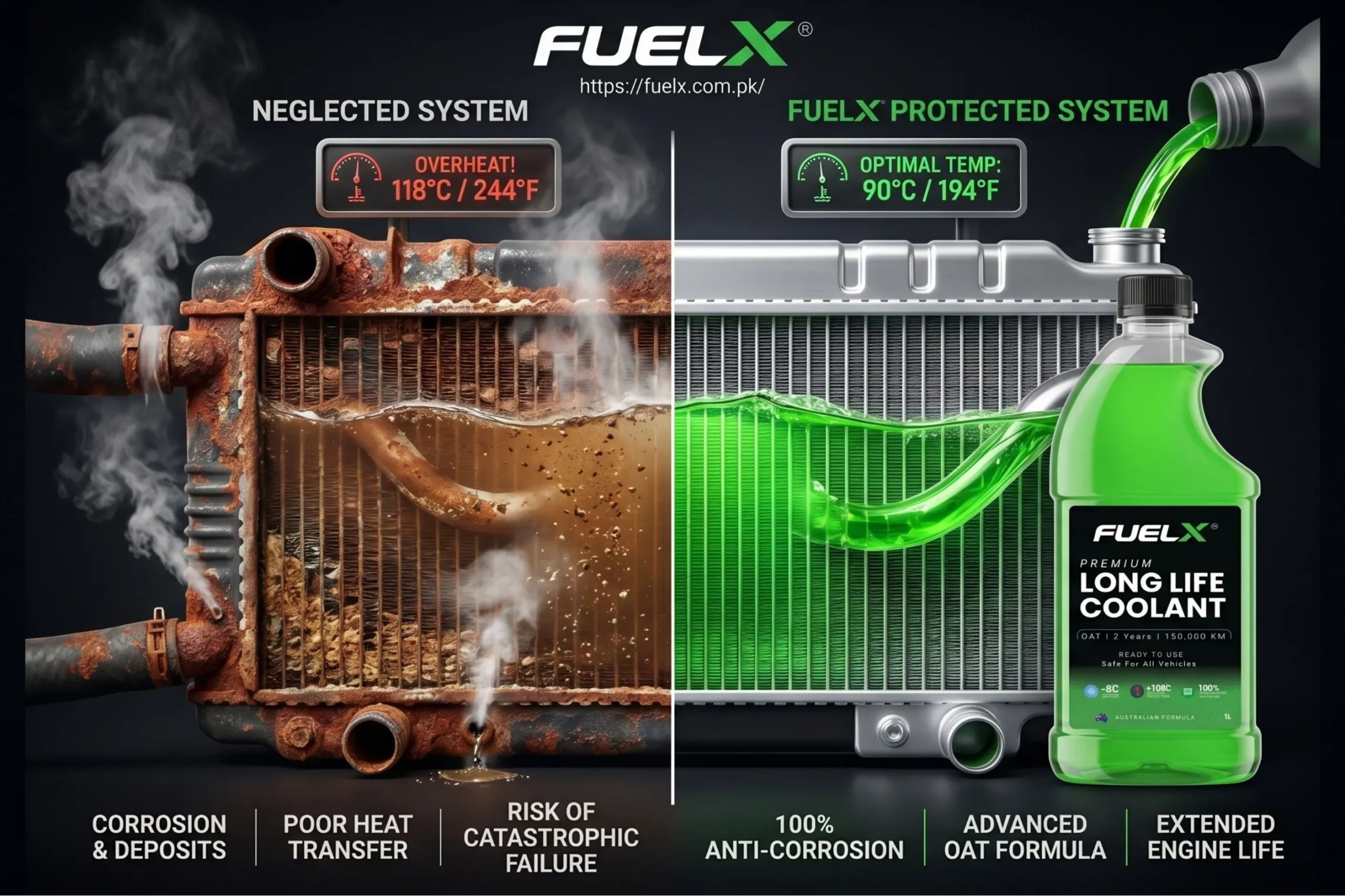 7 Symptoms of a Failing Radiator Every Car Owner Should Know Difference between proper coolant and water in radiator