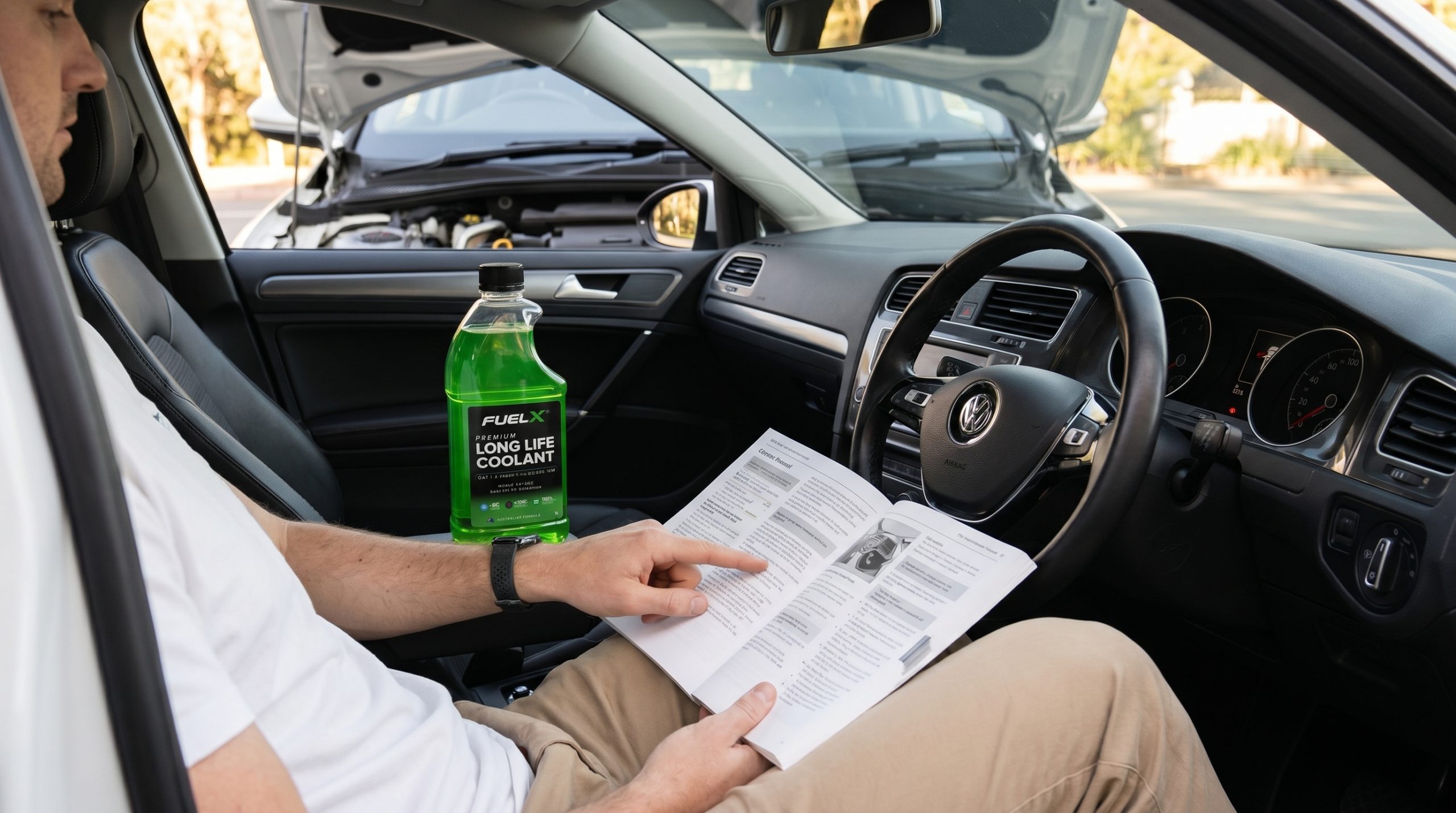 How to Choose the Right Coolant for Your Car Checking Owner Manual scaled